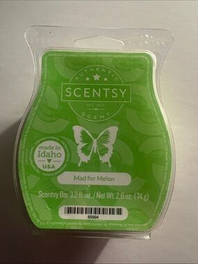RETIRED/DISCONTINUED Scentsy Mad for Melon Wax Bar